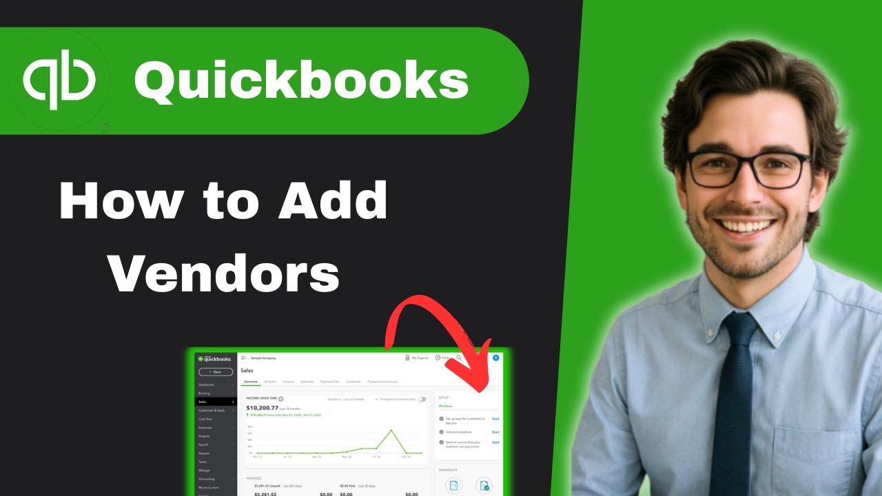 How to add vendors in QuickBooks Desktop (full guide) - YouTube