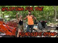 #231 Splitting Firewood for the Roadside Stand