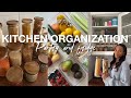 KITCHEN ORGANIZATION | Pantry & Refrigerator Makeover | Small Kitchen