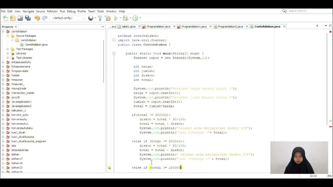 PROGRAM SEDERHANA - Membuat Program Diskon Menggunakan Java Netbeans ...