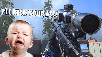 TRASH TALKING SQUEAKER RAGES AFTER 1v1...