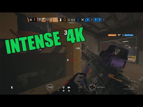 Intense 4K - Rainbow Six Siege