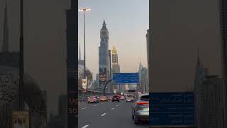Burj Khalifa View on Sheikh Zayed Road in Dubai 🇦🇪