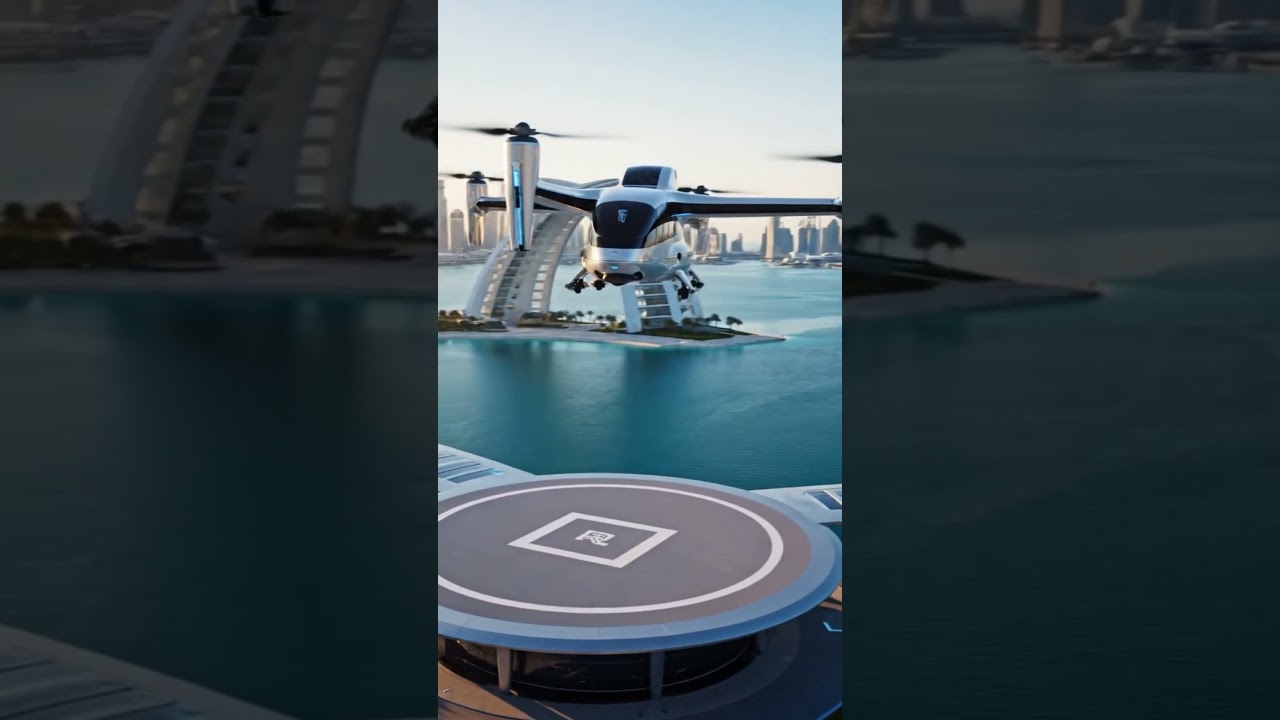 Dubai's NEW Flying Taxi?  Future Transport Is HERE