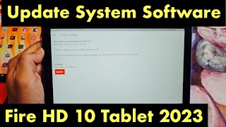 Amazon Fire HD 10 Tablet 2023: How to Update System Software screenshot 1