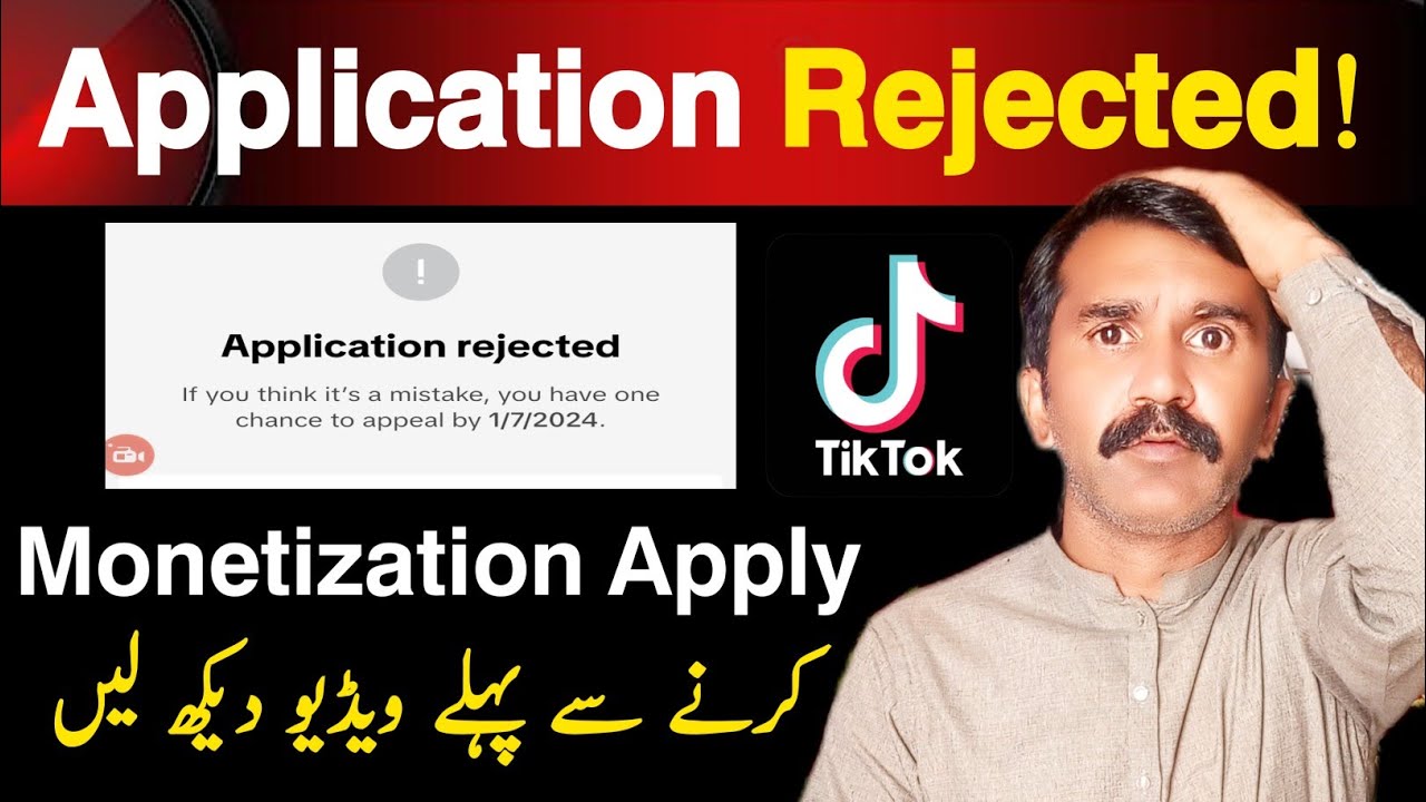 Application Rejected Tiktok Unoriginal Content Monetization application-rejected-tiktok-unoriginal-content-monetization