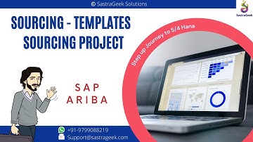 Sourcing - Templates - Sourcing Project || SAP ARIBA