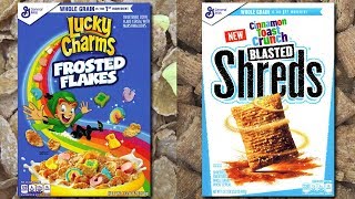 Shreds 2017 & Lucky Charms Frosted Flakes 2017