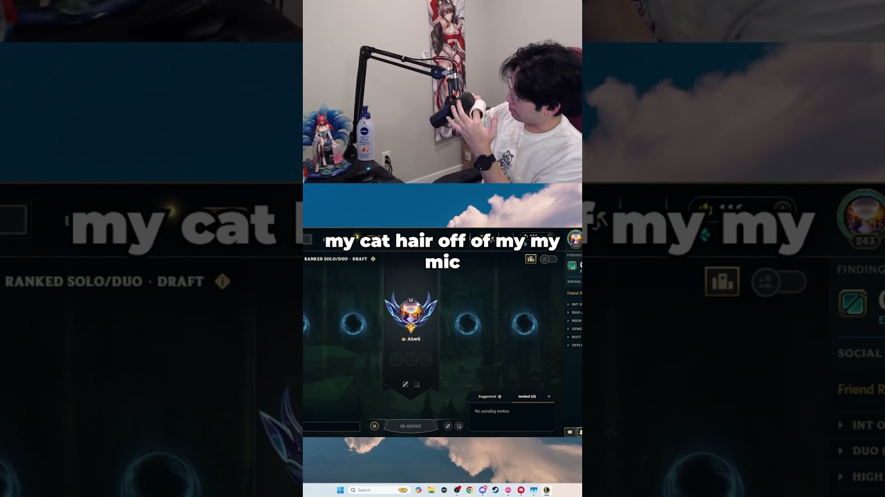IT’S NOT TOILET PAPER 😭 #leagueoflegends #ahri #legitkorea