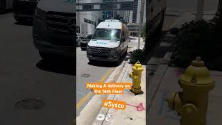 Sysco 48 Foot Trailer Delivery