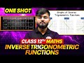 INVERSE TRIGONOMETRIC FUNCTIONS: Complete Chapter in 1 Video ||All Concepts+Revision || Class 12 JEE
