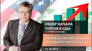 Global FX: Производственная инфляция неожиданно выросла в США - Обзор начала торгов в США Global FX: Производственная инфляция неожиданно выросла в США - Обзор начала торгов в США