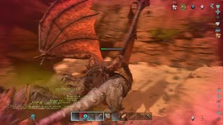 ARK Survival Ascended Manticore boss fight and ascending off Scorched earth cutscene