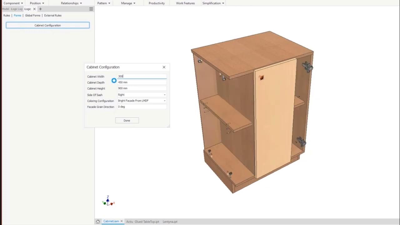 Woodwork for inventor. Woodwork for inventor