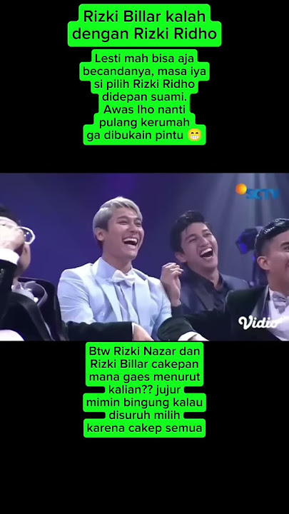 Momen Lesti pilih Rizki Ridho dibanding suami #lestikejora #rizkybillar #leslar #lestibillar #lesti