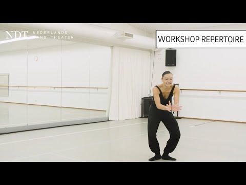 Workshop repertoire: Nicole teaching 'Wir sagen uns Dunkles' by Marco Goecke
