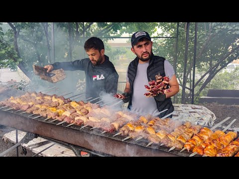 SAYFULLA SHASHLIK markazidan turli va mazali SHASHLIKLAR