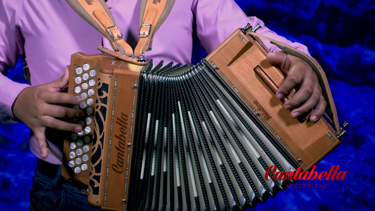 Cantabella Rustica II Accordion No Switch EAD Wood with Yellow Grill