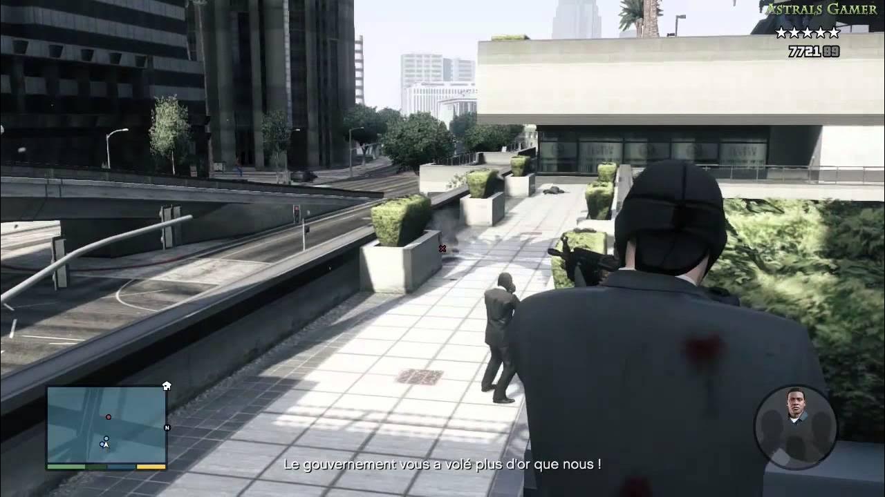 GTA V Walkthrough 69 Le coup du siècle FR/HD YouTube