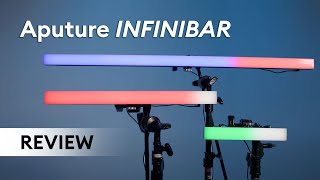 Aputure INFINIBAR Review - RGBWW Full-Color LED Pixel Bars