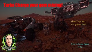 Super Charge your #gem #mining #starcitizen #geo #ROC