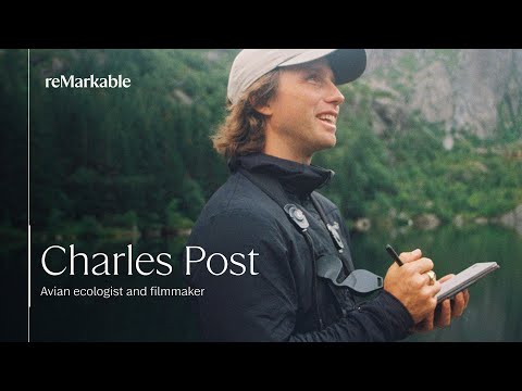 Avian ecologist Charles Post | reMarkable Paper Pro Move