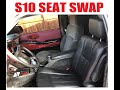 Chevy S10 Seat swap