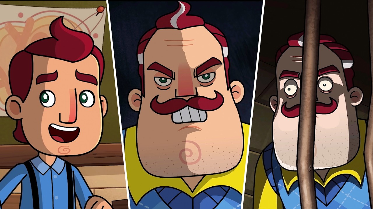 All Neighbor Scenes - Hello Neighbor Animated Series (Season 2)