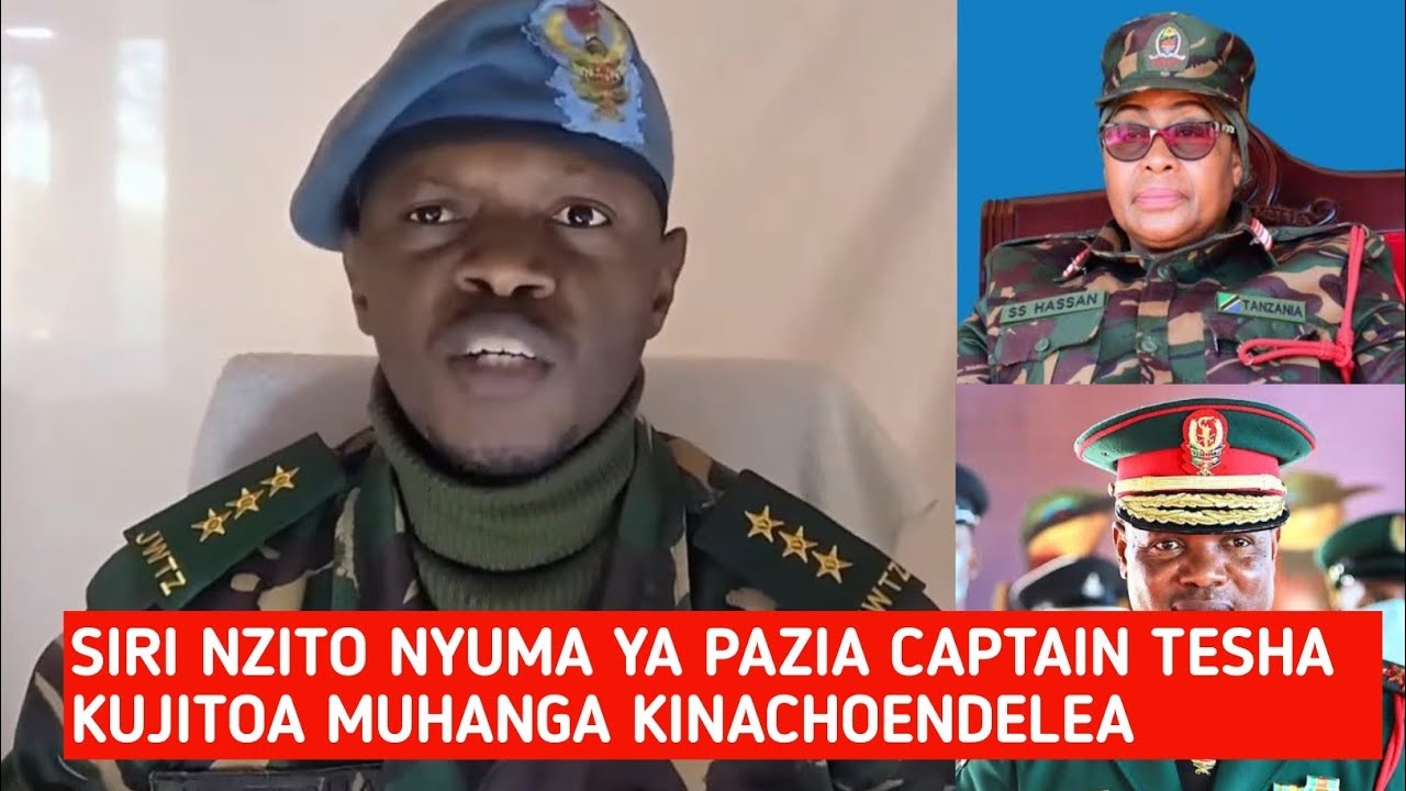 SIRI NZITO NYUMA YA PAZIA CAPTAIN TESHA KUJITOA MUHANGA JWTZ KUCHUKUA NCHI "KIKWETE,ABDUL WAKAMATWE"
