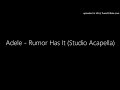 Descargar Adele - Rumor Has It (Studio Acapella)(Leak by me in WAV) - IamJstncrdble Acapellas Descargar Adele - Rumor Has It (Studio Acapella)(Leak by me in WAV) - IamJstncrdble Acapellas