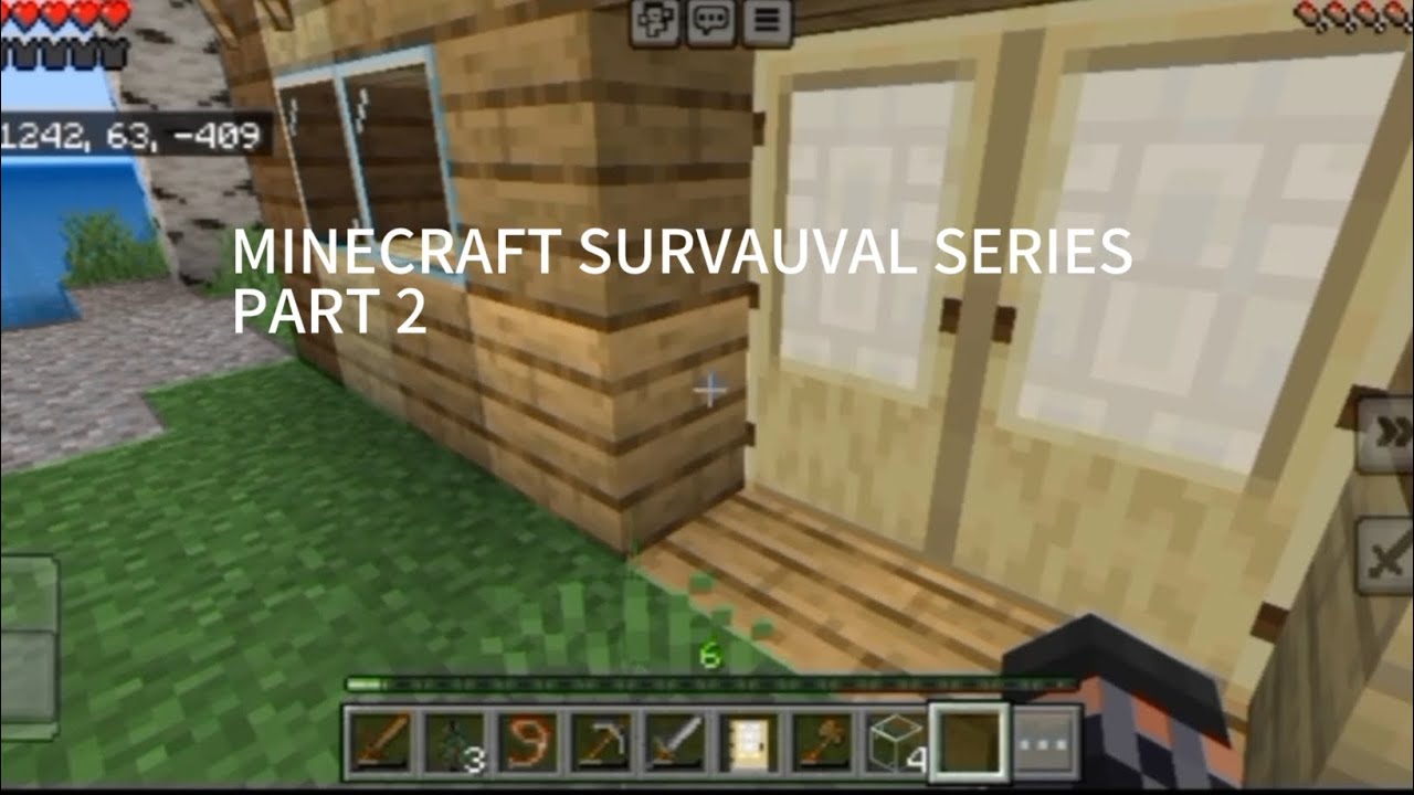 MINECRAFT SURVAIVAL SERIES PART 2 - YouTube