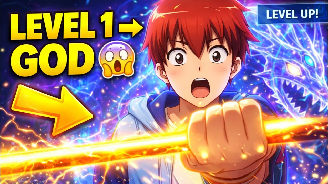 LEVEL 1 GOD 😱 | He Became Overpowered Instantly! - YouTube