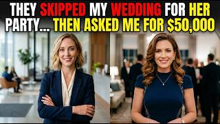 My Parents Chose My Sister’s Party Over My Wedding—Until They Needed $50,000