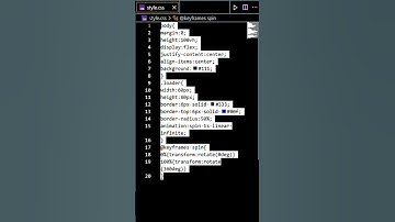 How To Create Loading Animation ||| HTML CSS & javascript ||| #shorts