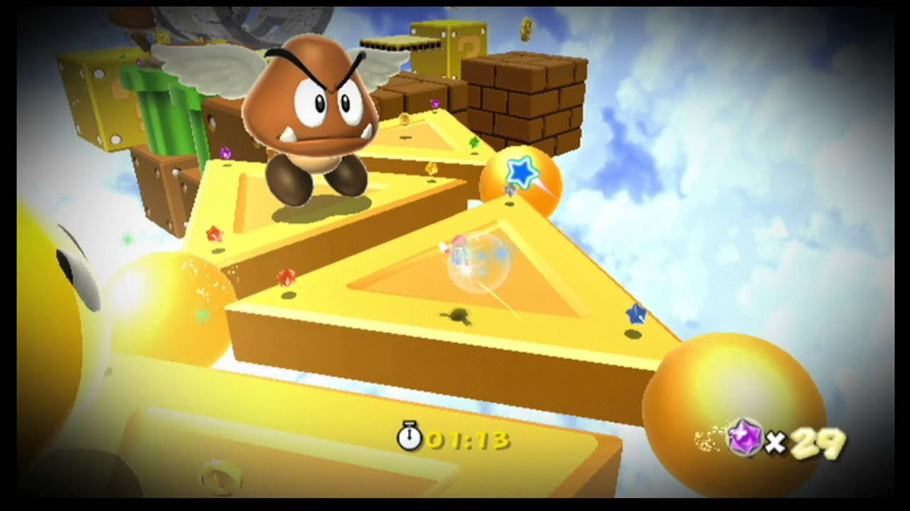 Super Mario Galaxy 2: Big Wigglers Speed Run (Speedy Comet)