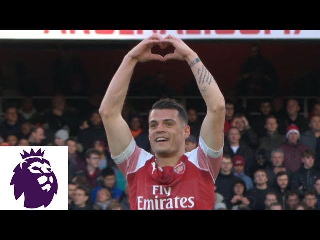 Granit Xhaka's cracker caps Arsenal's wild win over Manchester United, Premier League