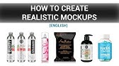 Yellow Images Tutorial How To Use A Mockup Orange Juice Bottle Mockup Youtube