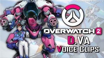 All D.Va Voice Clips • Overwatch 2 • All Voice Lines and Interactions • (Charlet Chung)