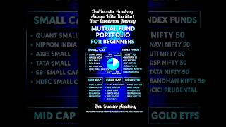 Portfolio for New Investor Next 10 Year | #sip2025 #investment #wealthcreation #mutualfunds #sip2025