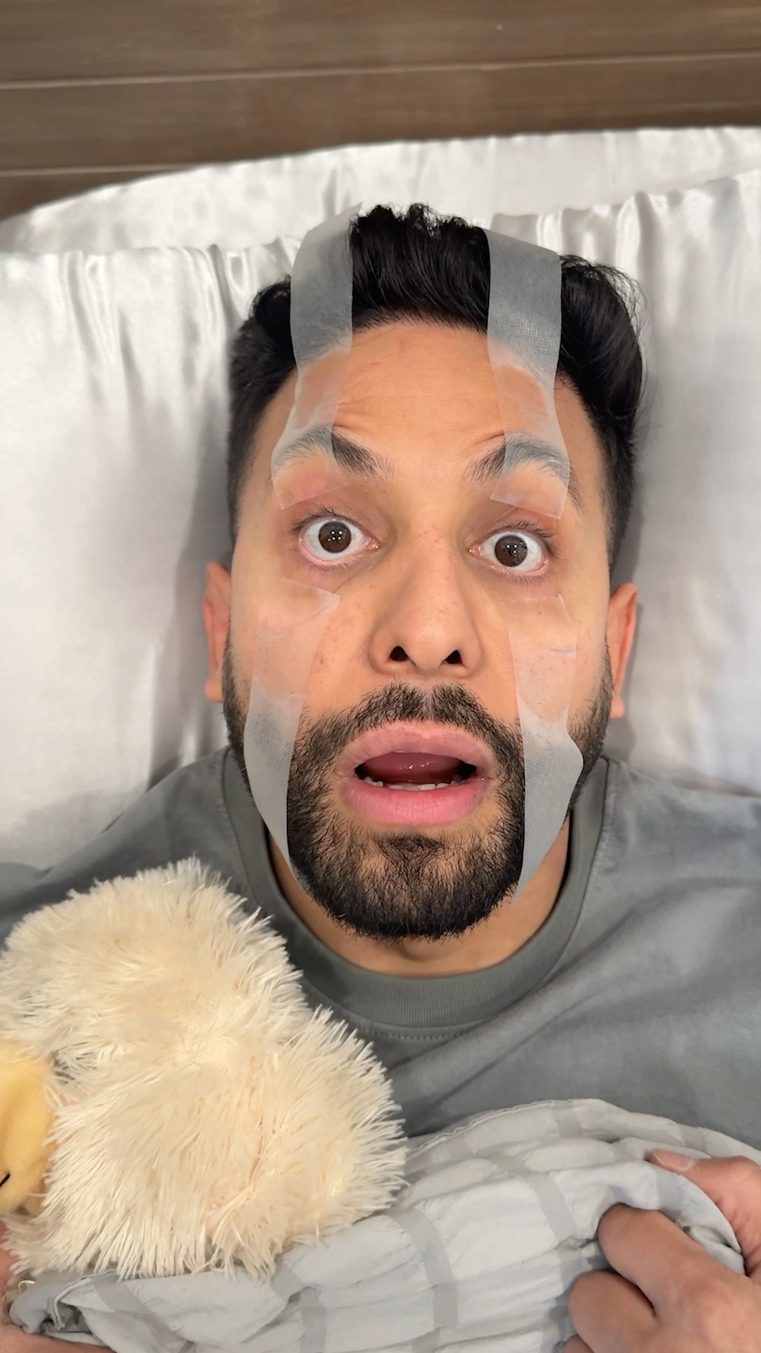 Sleep with your eyes open ?