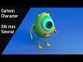 Modeling Cartoon character - 3ds max tutorial