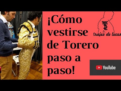 Video: Cómo Hacer Un Disfraz De Torero