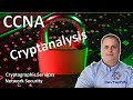 Mastering Cryptanalysis: Techniques & Examples for Network Security ๐