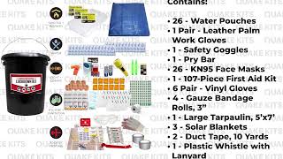 Student Classroom Emergency Lockdown Kit, 25 Students