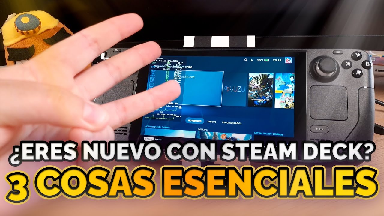 ¿Nuevo en Steam Deck? 3 cosas esenciales que debes tener! - YouTube