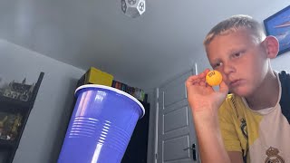 Ping pong trick shot 1 