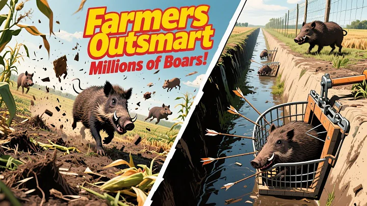 How Farmers' Trap & Ditch Strategy Outsmarted Millions of Wild Boars on Their Farms