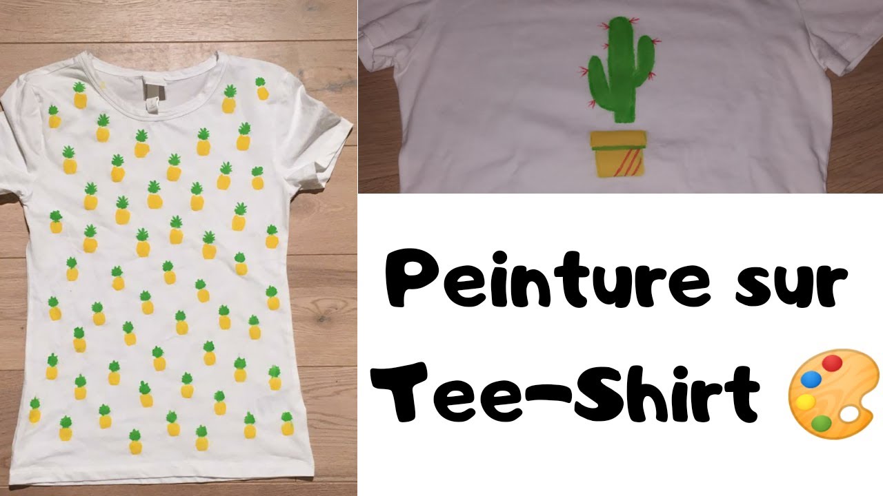 Idées Peinture sur TShirt // DIY & CO YouTube — free download
