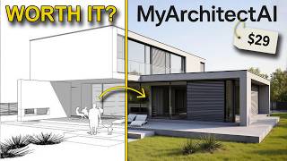 From 3D Model to Render in SECONDS? Testing MyArchitectAI