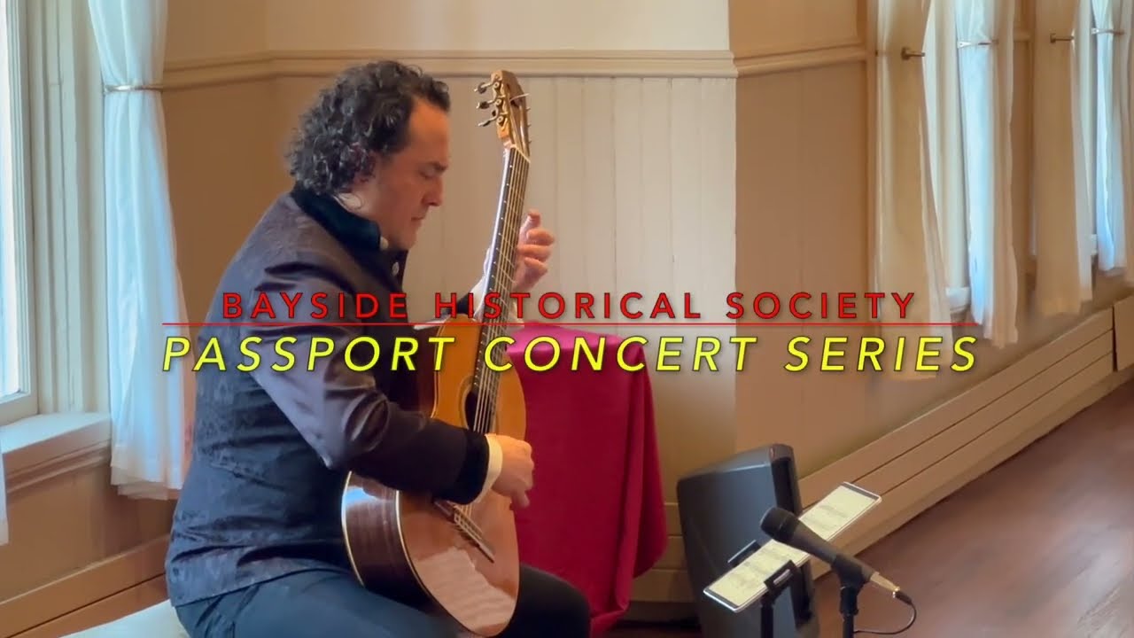 Classical Guitar with Nilko Andreas at The Castle in Fort Totten